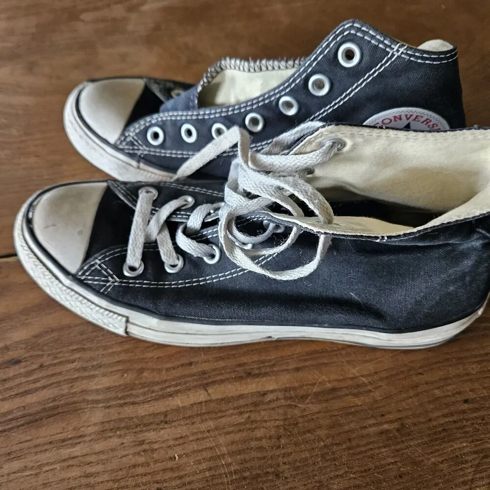 Converse Chuck Taylor All Star Black‎ High Top Mens 6 Womens 8 Classic